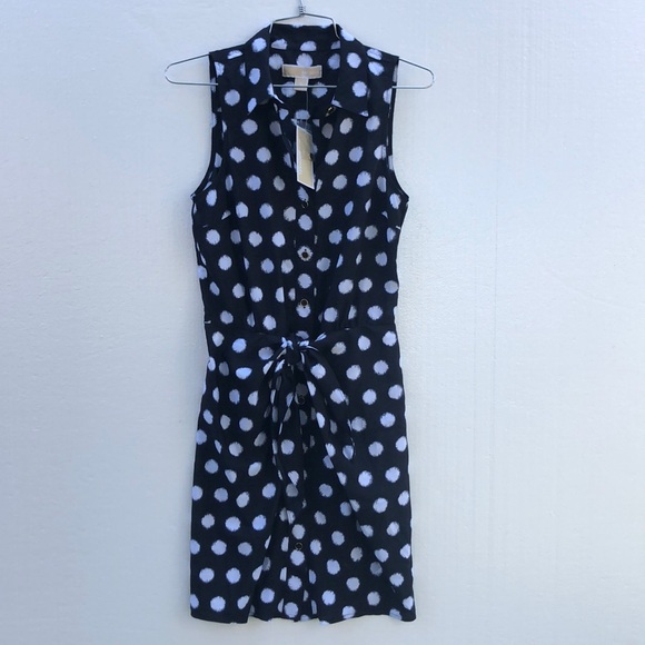 Michael Kors knot front shirt dress 0 - Final Offer - Picture 2 of 5